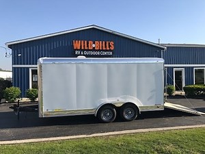 Cargo Mate 8x16 Blazer enclosed trailer $5495.00 on sale!