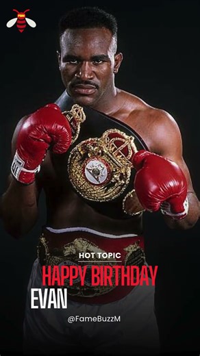 Happy 63rd Birthday Evander Holyfield! 🥊 | The Real Deal & Only 4-Time Heavyweight Champ