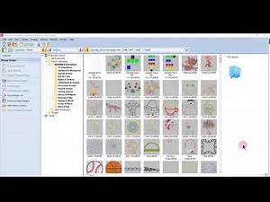 23.01 Master BERNINA Embroidery Software 8—Embroidery Library Interface