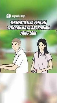 LISA PENGEN SEKOLAH #shortvideo #animasi #dhotdesign #kona #konaterbaru2025