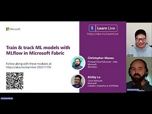 Learn Live: Train & track ML models with MLflow in Microsoft Fabric | BRK405LL