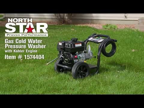NorthStar Gas Cold Water Pressure Washer w/ Kohler Professional-Grade Engine #1574404