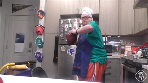 Tank Cooks Pretzel Bites and Cheese Sauce