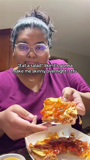 instead of giving me unsolicited health advice, maybe yall should make a new year’s resolution to be kind or be quiet 😐 s/o @Doja Cat for the return of the Mexican Pizza @tacobell #tacobell