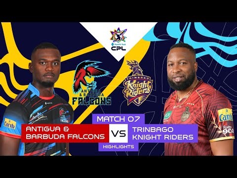 Highlights | Antigua And Barbuda Falcons vs. Trinbago Knight Riders | CPL 2025