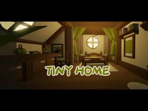 Adopt me| Tiny Home build tour- COTTAGE COZY HOME