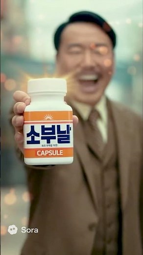 For coughs and phlegm, Sobural... no, Sobural capsules are the best! #Sora2 #ai