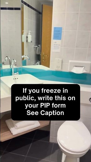 If You Freeze in Public, Write This on Your PIP Form