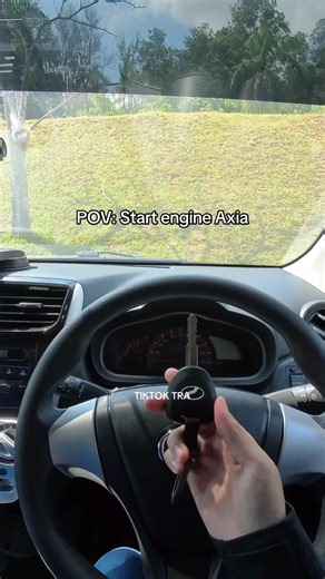 ASMR: Starting the Perodua Axia Engine Experience