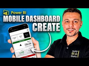 How To Create Power BI Dashboards For Mobile: Day And Night Modes 2024 - P2 | NextGen BI Guru