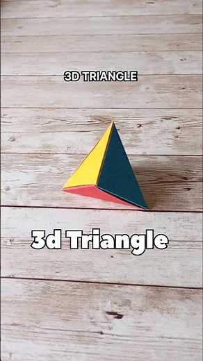 3D TRIANGLE ORIGAMI|COLOUR TRIANGLE AMAZING ORIGAMI TUTORIAL|STEP BY STEP FOLDING|ART CRAFT