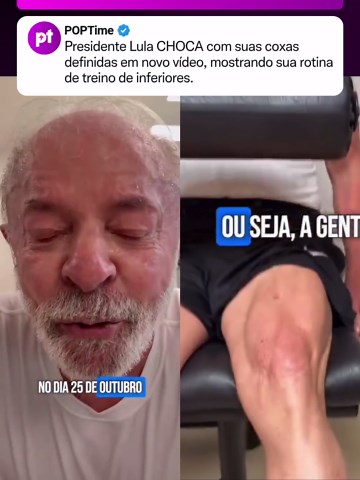 Lula mostra treino e convida a se exercitar: “Cuidar do corpo e do seu país”