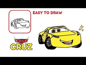 HOW TO DRAW CRUZ RAMIREZ | CARS
