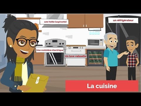 French conversation Visit an apartment + 50 USEFUL WORDS / Visiter un appartement en français