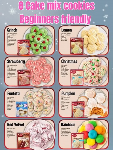 41K views · 260 reactions | 8 Cake Mix Cookies You’ll Love from the...