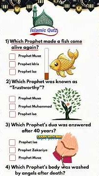 Muslim's Must Know These Unknown Facts About Islam ☪️💥😱 #islamhistory #islamic #shorts #quiz #trivia