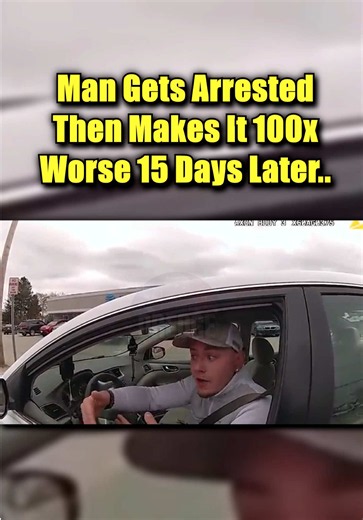 Man gets arrested, then makes it 100x worse 15 days later.. part 1. #dredgebodycams #bodycamcops #cops #fypシ #fypシ゚viral