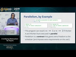 CppCon 2019: Eric Niebler, Daisy Hollman “A Unifying Abstraction for Async in C++”
