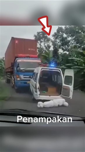 ambulance collides with trailer truck