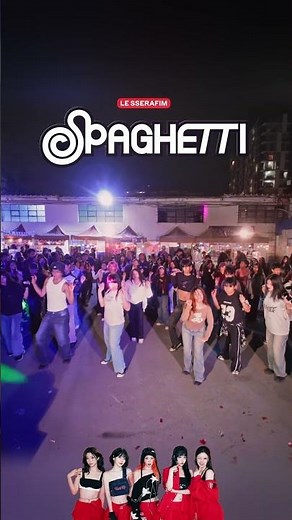 KPOP IN PERÚ | LE SSERAFIM — SPAGUETTI | KPOP RANDOM DANCE #Spaghetti #lesserafim