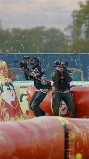 Caution back center, three left ⚠️ #paintball #nxlpaintball