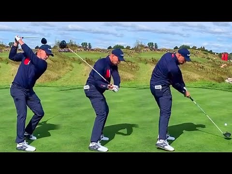 BRYSON DECHAMBEAU GOLF SWING COMPILATION - DRIVER & IRON 2021 - SLOW MOTION 240FPS HD