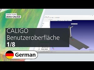 CALIGO Benutzeroberfläche (1/8)