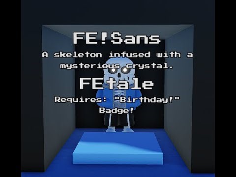 FE!Sans gameplay