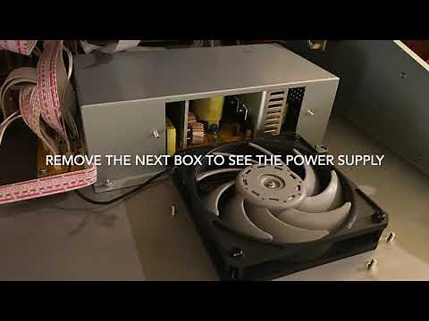 Behringer X32: How to replace a power supply