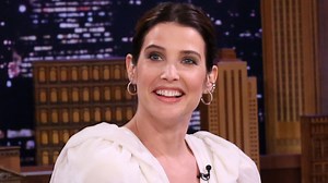 Cobie Smulders bonds with Jimmy over receiving a holiday cake from Tom Cruise and reveals she didn't know a big Spider-Man twist the entire time she was filming. | The Tonight Show Starring Jimmy Fallon