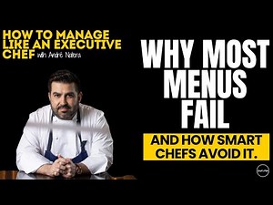 How Great Chefs Build Menus That Actually Sell