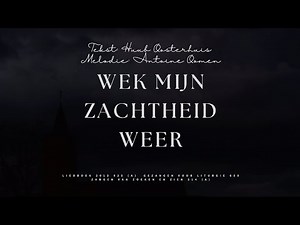 Wek mijn zachtheid weer - T: Huub Oosterhuis | M: Antoine Oomen - Piano & Solozang