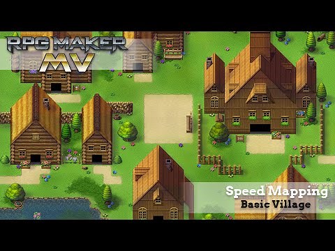 RPG Maker MV Speed Mapping: Basic Village