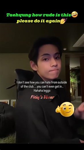 Taehyung how rude is this🤔 please do it again💅🤣 #shorts #taehyung #v #bts #youtubeshorts