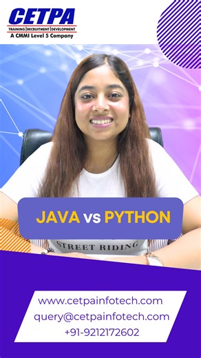 Java vs. Python Syntax Java: Statically typed, verbose. Python:...