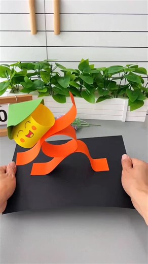 paper crafts creator on Instagram: "Title: Let's Make the Paper Springy Character Craft Hashtags: #SpringyCharacter #PaperCraftFun #DIYSpringToy #BouncyPaperCraft #KidsCharacterCraft #CreativePaperToy #EasyCraftIdea #FunWithPaper #SpringCraftDIY #InteractiveKidsCraft"