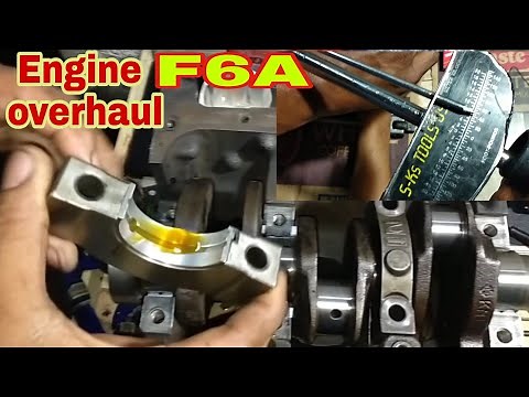 Engine Overhaul F6A 12 valves | Suzuki multicab