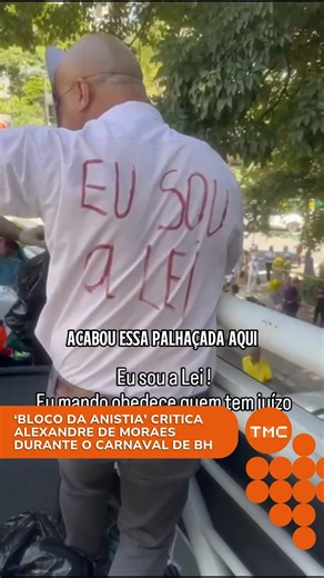 TMC on Instagram: "BLOCO DE PROTESTO 🇧🇷 Movimentos de direita realizaram o primeiro Bloco da Anistia neste domingo (15/02) no bairro Lourdes, em Belo Horizonte. O grupo protestou contra a prisão do ex-presidente Jair Bolsonaro (PL) e de condenados pelos eventos de 8 de janeiro de 2023. Os participantes iniciaram o evento com uma oração do Pai Nosso e a execução do hino nacional brasileiro adaptado ao ritmo de marchinha de carnaval. Em seguida, os presentes puxaram o coro “Acorda, Brasil, acord