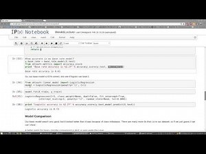 Logistic Regression Classifiers