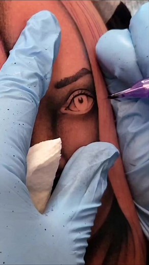 Pretty devil by Carolyn 😈 #tattoo #besttattoos #blackandgraytattoo #crystalriver #crystalriverfishing #floridatattoos | America's Best Tattoos