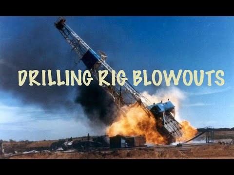 👀 WHEN DRILLING RIGS BLOWOUT !!!!!