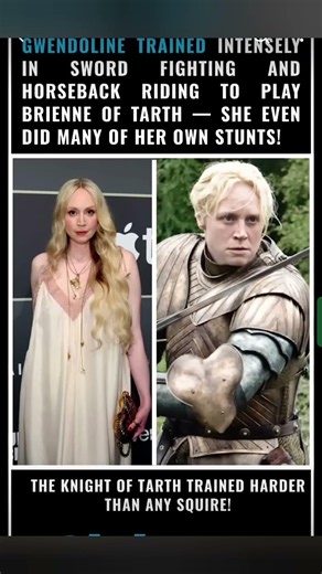 Gwendoline Christie Trained Like a Real Warrior for Brienne of Tarth ⚔️