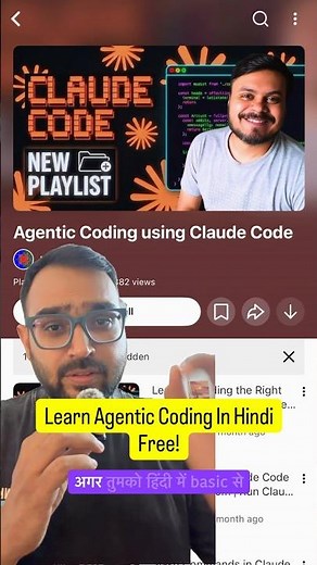 Free Agentic Coding Course in Hindi | Claude Code Tutorial by CampusX
