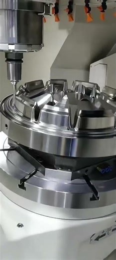 How is the surface finish of this five-axis part?