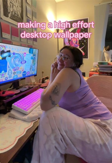 Creating Unique Desktop Wallpaper with Canva