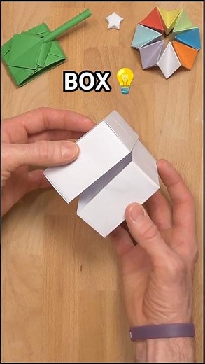 HOW TO MAKE PAPER GIFT BOX TUTORIAL | MAGIC ORIGAMI BOX INCL ART