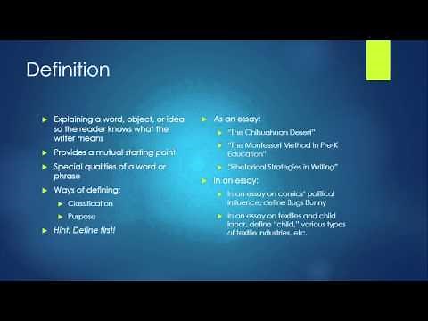 Lecture 2 Rhetorical Strategies