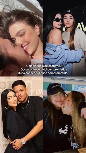 Duda, Bibi e Felipe: coincidências que viraram história