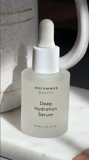 hydrated skin as simple as that 🤍 #uncommonbeauty #deephydration #skincareroutine #skincare