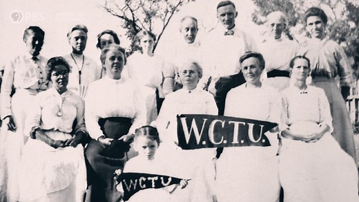 For many women in the late 19th and early 20th century, the temperance and suffrage movements were deeply intertwined. The 18th amendment, banning "the manufacture, sale, or transportation of intoxicating liquors" in the US, was ratified on January 16, 1919. Women's access to the ballot would have to wait another year and a half. Follow the dramatic battle for women's suffrage in THE VOTE, now streaming in the @PBS app 👇 pbs.org/thevote | American Experience | PBS